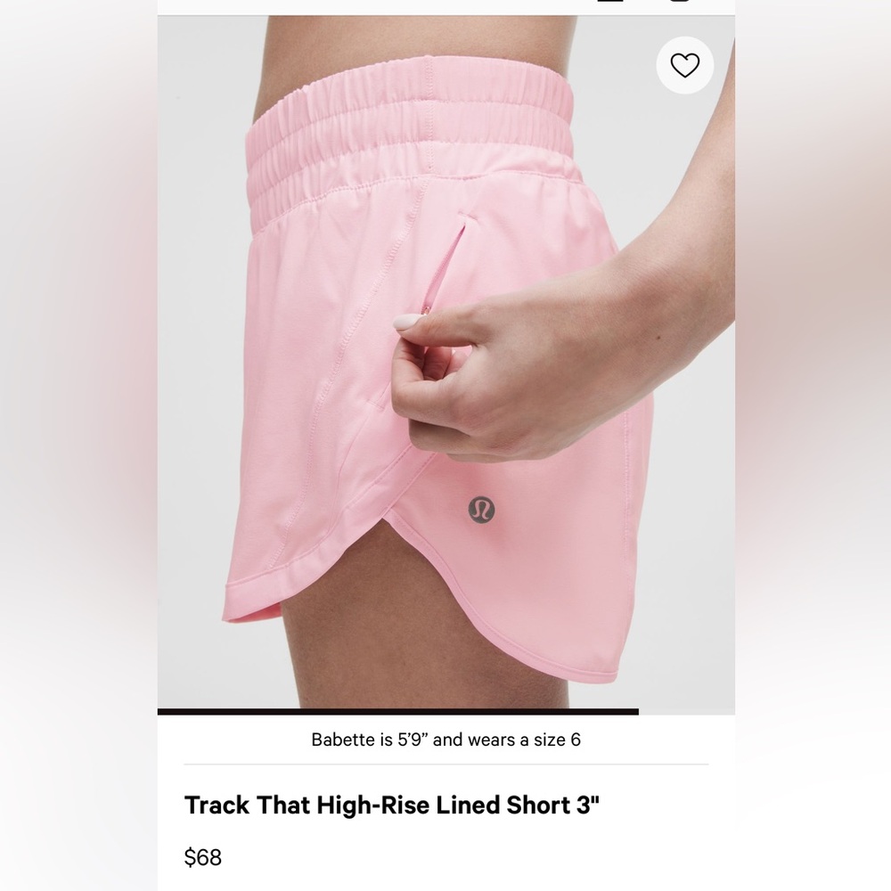 Lululemon Track That Shorts 3in